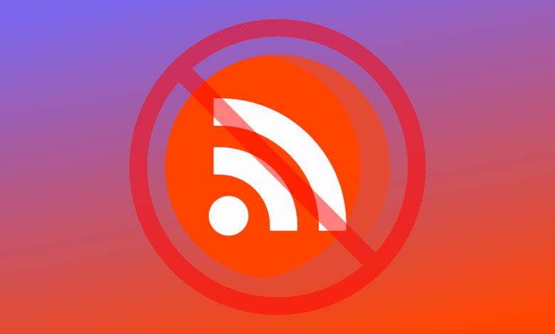 إيقاف تشغيل موجز RSS في WordPress