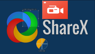 تطبيق تسجيل الشاشة ShareX